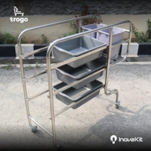 Troli Pengumpul Piring Kotor
