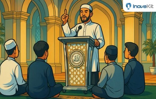 Mimbar Khutbah Masjid