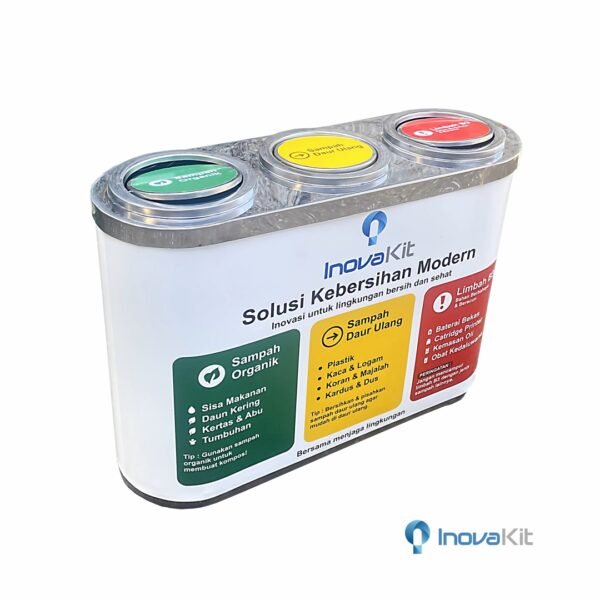 Tempat sampah stainless