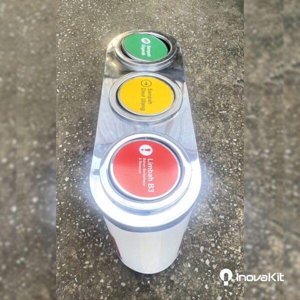 Tempat sampah stainless