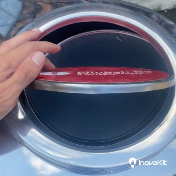 Tempat sampah stainless