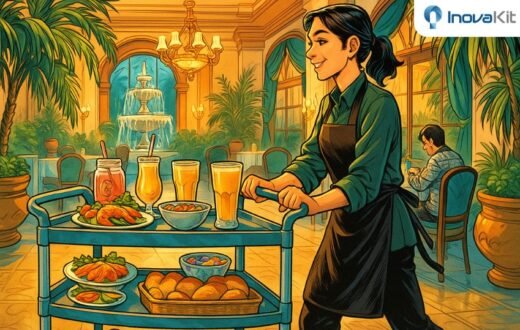 Troli Makanan Hotel