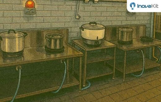 Meja Dapur Stainless Food Grade