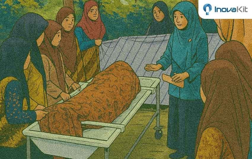 Memandikan Jenazah Perempuan