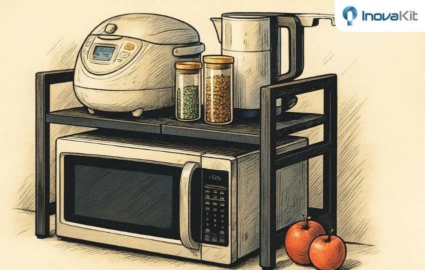 Meja Stand Oven Stainless