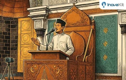 Mimbar Masjid Jakarta Pusat