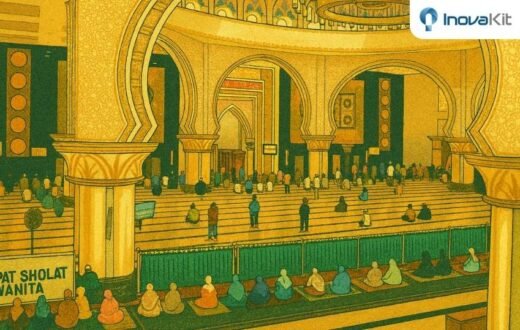 Pembatas Shaf Masjid Tangerang