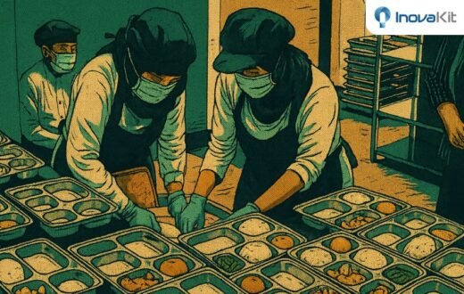 Dapur makan bergizi gratis Depok