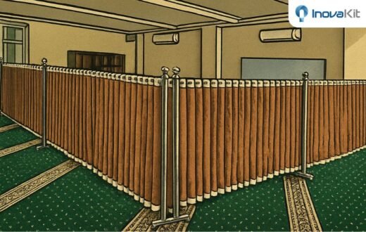 Pembatas shaf bekasi