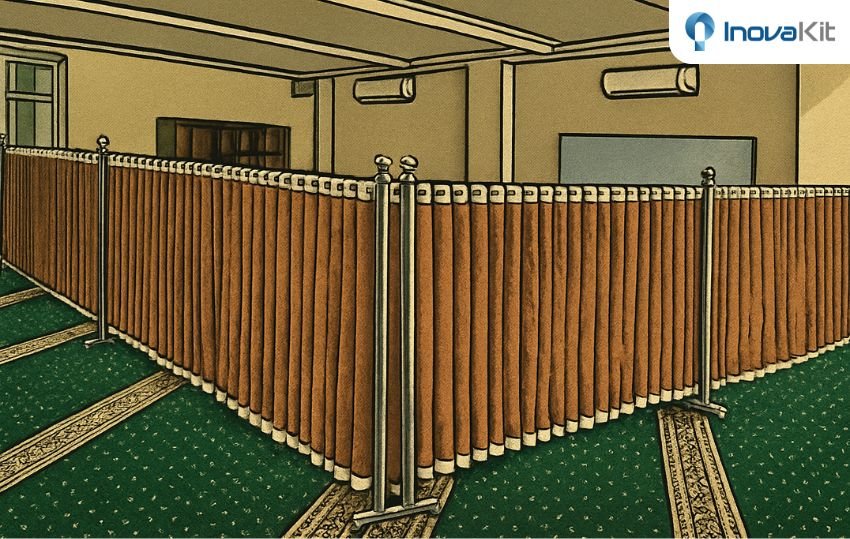 Pembatas shaf bekasi