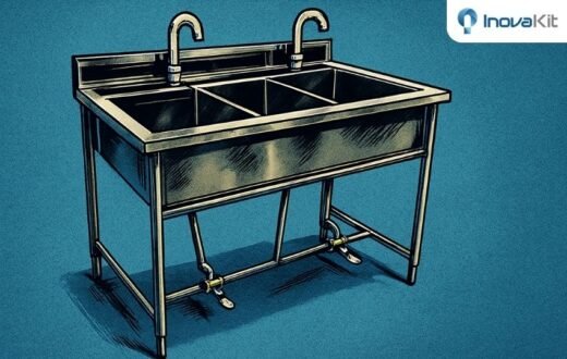 Wastafel Stainless