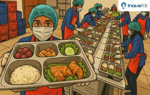 Dapur makan bergizi gratis Karawang