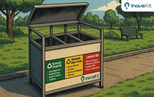 Tempat Sampah Stainless