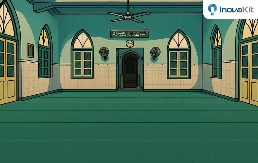 karpet masjid polos