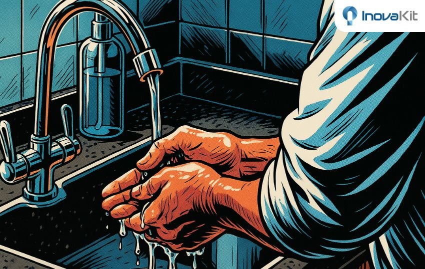 wastafel cuci tangan