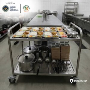 Service Trolley 2 Tiers