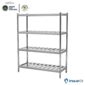 Sloted Pan Rack 4 tiers