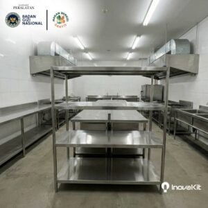 Solid Pan Rack 4 Tiers