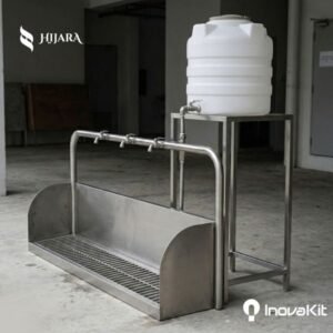 Tempat Wudhu Stainless Steel