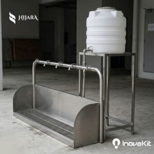 Tempat Wudhu Stainless Steel