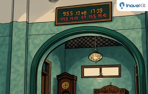 jam digital masjid