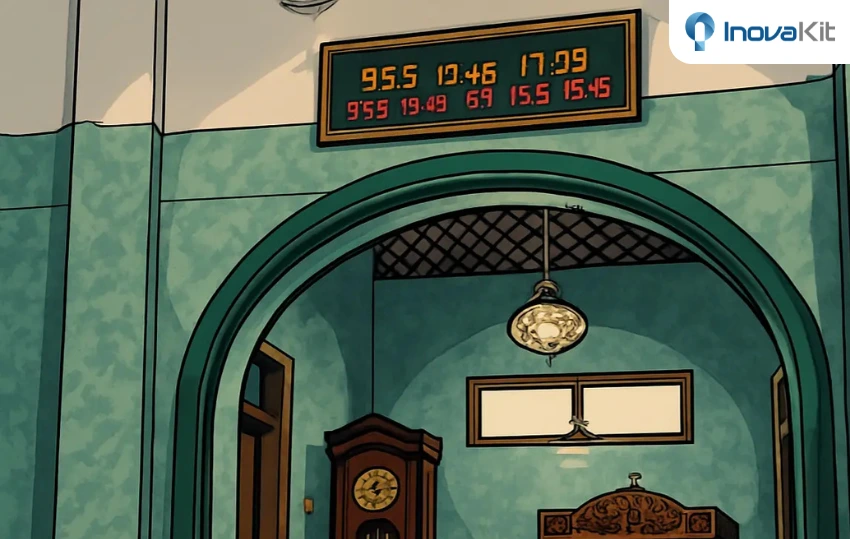 jam digital masjid
