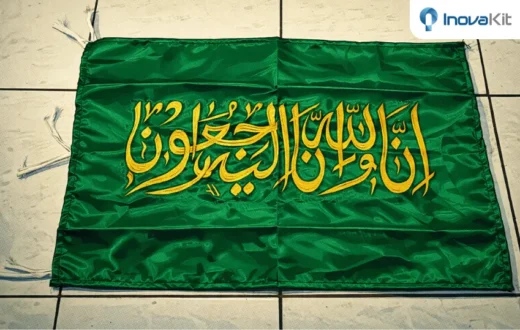 kain penutup keranda jenazah