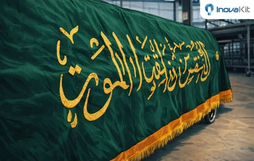 kain penutup keranda mayat