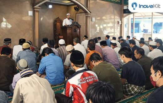 mimbar khotib minimalis