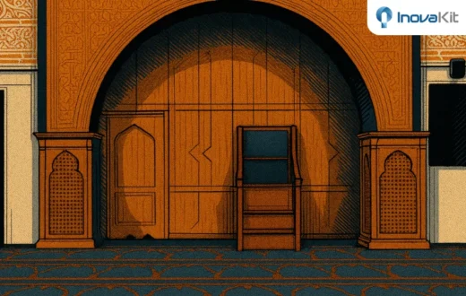 mimbar masjid minimalis