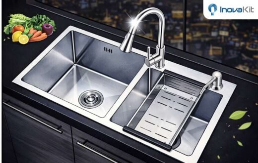 kitchen sink 2 lubang