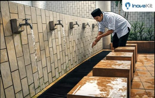 standar tempat wudhu