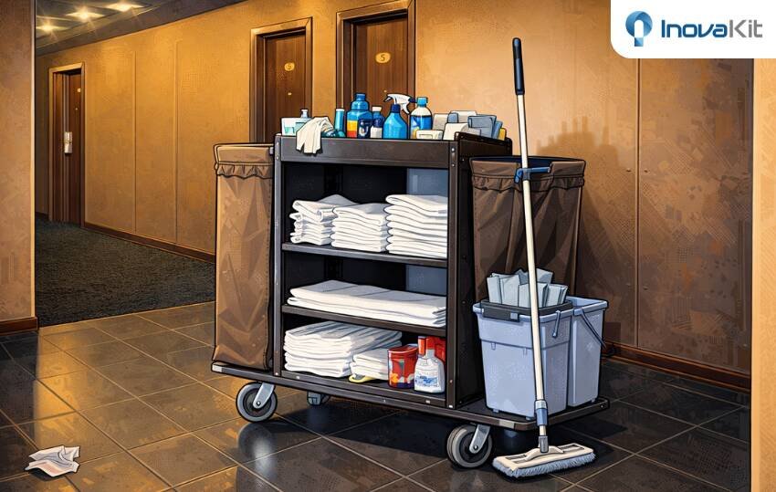 troli housekeeping hotel