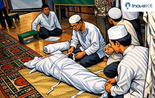 cara mengkafankan jenazah
