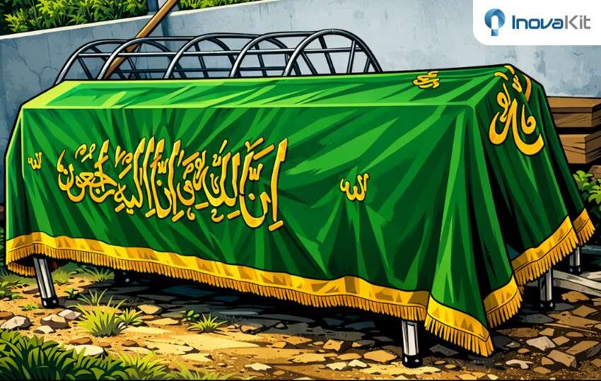 kain tutup keranda islam