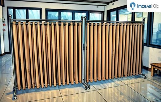 pembatas shaf sholat