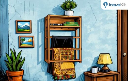 tempat mukena gantung