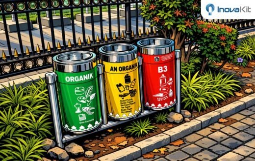 tempat sampah kantor