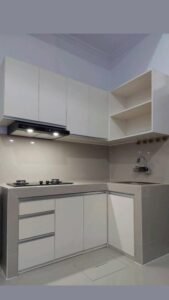 2 Kitchen Set Minimalis Stainless - Model Segitiga Efisien