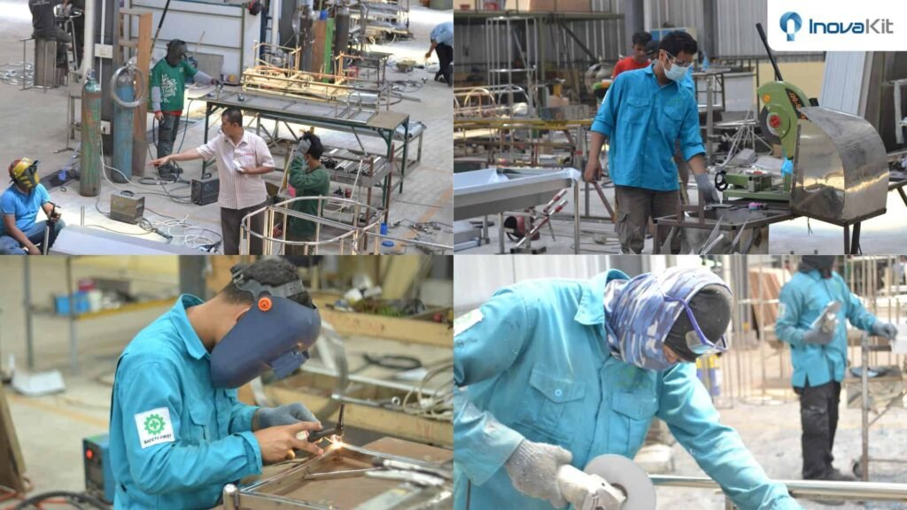 Suasana Kerja di Pabrik Inovakit Cimuning Bekasi Jawa Barat