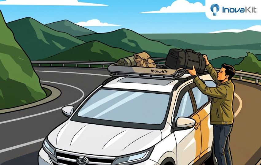 bagasi atap mobil