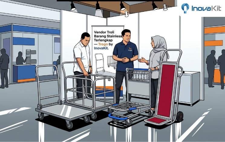 vendor troli barang