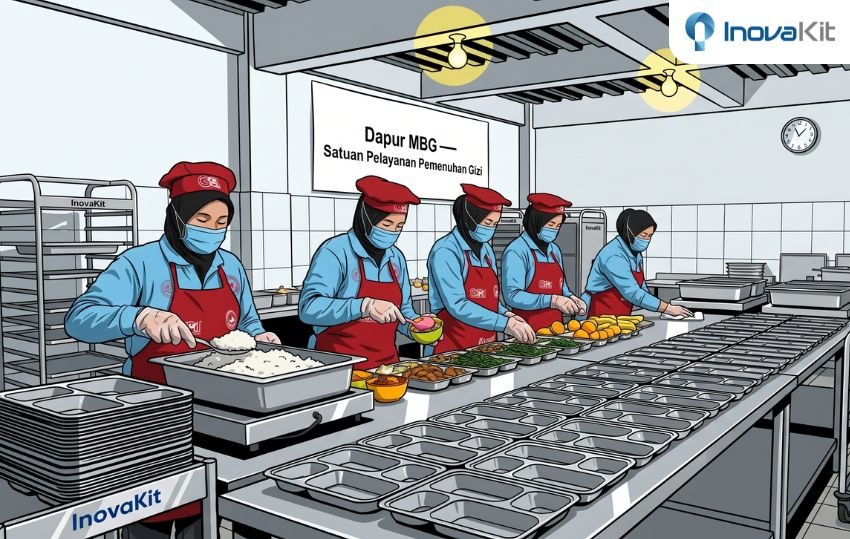 alur kerja dapur mbg
