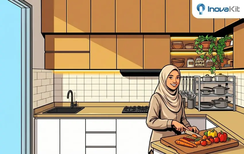ukuran dapur ideal