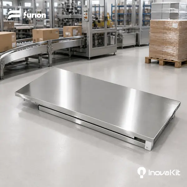 Meja Lipat Stainless